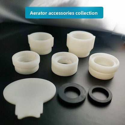 Universal 360 degree Rotate Kitchen Faucet Extender Aerator Plastic Splash Filter Kitchen Washbasin Faucet Bubbler Nozzle Aerator