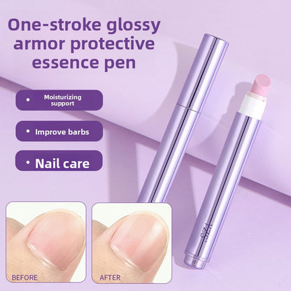 1/2/3PCS 3-In-1 Cuticle Oil Pen Deadskin Remover Cuticle Pusher Grinding Pen with Ceramic Tip Cuticle Remover Pen Nail Care Tool