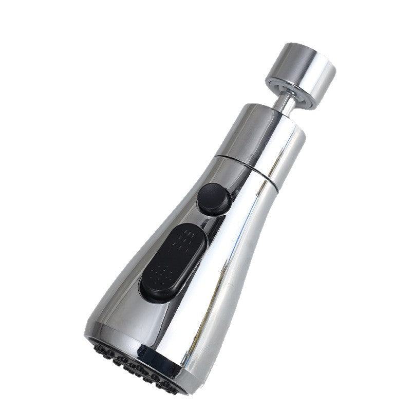 Universal 360 degree Rotate Kitchen Faucet Extender Aerator Plastic Splash Filter Kitchen Washbasin Faucet Bubbler Nozzle Aerator