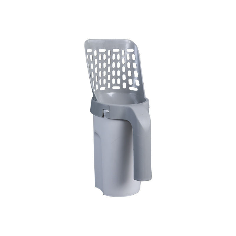 One Piece Cat Litter Scoop Set, Cat Poop Scoop Set, Pet Toilet Pick Up, Detachable and Portable Installation